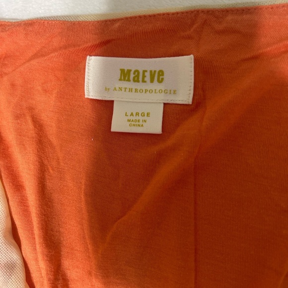 Maeve by Anthropologie Simone Floral Mesh Ruched Midi Dress – Size Large✨ - Picture 4 of 16